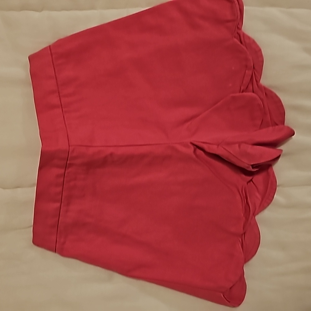 Jacadi scallop shorts in hot pink size 24M
